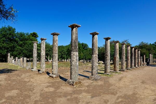 Palaestra monument, Ancient Olympia